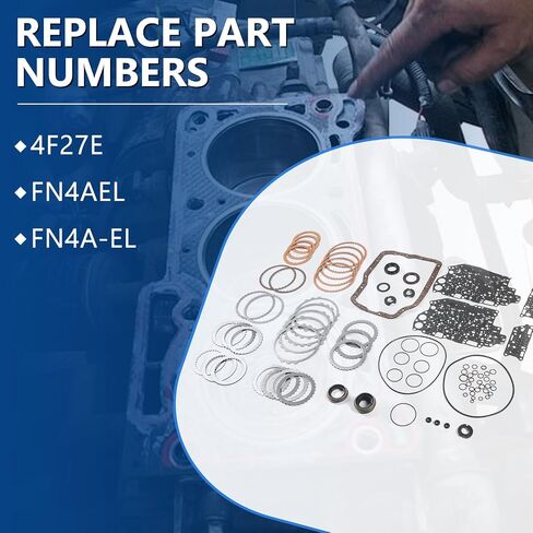 4F27E FN4AEL 4 Speed Transmission Master Rebuild Kit Fits for 2005-2018 Focus 2.0L, Fits for 2001-2003 Protege 2.0L, Replace OE 4F27E FN4AEL in Saudi Arabia