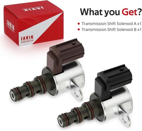 JAVIK Transmission Shift Solenoid Kit for Honda Pioneer 700 SXS700M2 700-4 SXS700M4 2014-2024 Rincon 650 TRX650FA Rincon 680 TRX680FA 2003-2023 O.E.M# 38620-HN8-003 38630-HN8-003 (Black and Brown) in Saudi Arabia