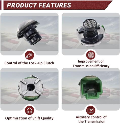 Transmission Solenoid Compatible with Suzuki Grand Vitara Apv Carry Direct Transmission Solenoid Valve Replacement OE Number 26591-65D10 2659165D10 in Kuwait