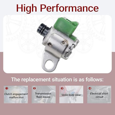 Transmission Solenoid Compatible with Suzuki Grand Vitara Apv Carry Direct Transmission Solenoid Valve Replacement OE Number 26591-65D10 2659165D10 in Kuwait