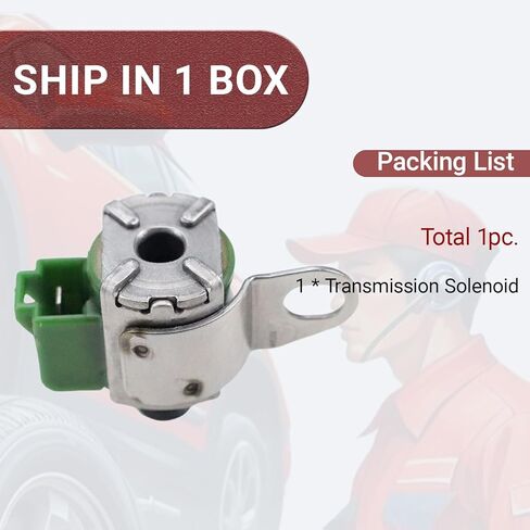 Transmission Solenoid Compatible with Suzuki Grand Vitara Apv Carry Direct Transmission Solenoid Valve Replacement OE Number 26591-65D10 2659165D10 in Kuwait