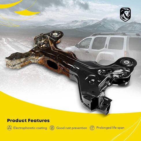 YHTAUTO Front Frame Crossmember Subframe Replacement for Audi Volkswagen Models, 2000-2006 TT, 1998-2010 Beetle, 1999-2005 Jetta, 1999-2006 Golf, Suspension Cross Member 1J0199313B in Saudi Arabia