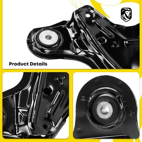YHTAUTO Front Frame Crossmember Subframe Replacement for Audi Volkswagen Models, 2000-2006 TT, 1998-2010 Beetle, 1999-2005 Jetta, 1999-2006 Golf, Suspension Cross Member 1J0199313B in Saudi Arabia