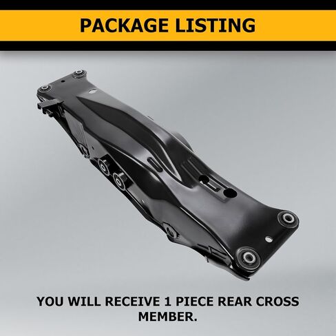 KUAFU Rear Crossmember Compatible with 1998-2002 Subaru Forester Replacement for 477-58959 20151FA111 20151FA112 20151FA113 Subframe K Frame Cross Member Suspension Bolt Black in Saudi Arabia