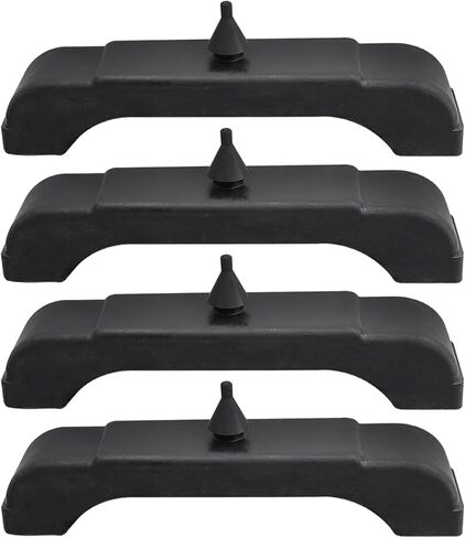 (4 PCS Kit) Rubber Radiator Insulator Pads Rubber 3 Core Radiator Mounting Cushions Support Pads Fit for GM cars between 1968-1981 Replace# 4012-326-681S Radiator Mounts Parts in Saudi Arabia