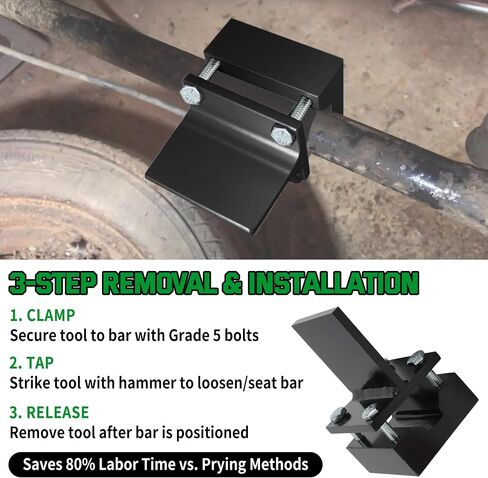 Heavy Duty Torsion Bar Tool,For Mopar A/B/E/C Body (1970s-1990s), Fits for 1-1/4" Diameter Bars, Remover & Installer in Saudi Arabia