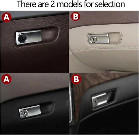 سيارة ركاب السيارة الجانبية قفاز القفازات مقبض أدوات التبديل المتوافق ML GL GLS GLS CLASS W166 W292 2012-2019 1666800491 (اللون: الطراز ب) in Kuwait