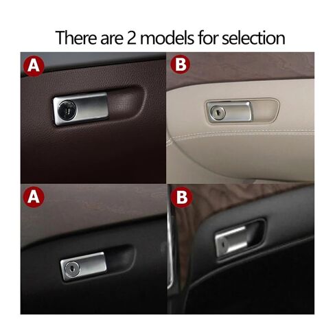 سيارة ركاب السيارة الجانبية قفاز القفازات مقبض أدوات التبديل المتوافق ML GL GLS GLS CLASS W166 W292 2012-2019 1666800491 (اللون: الطراز ب) in Kuwait