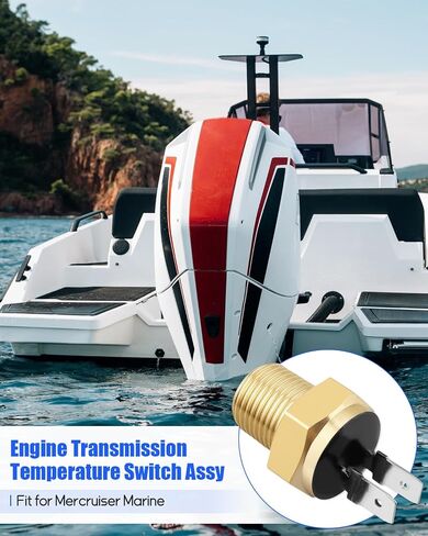 Engine Transmission Temperature Switch Assembly 87-88031 Fit for Mercruiser Marine in Saudi Arabia