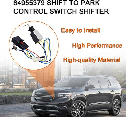 84955379 التحول إلى Switch Control Switch Swits Btsi توصيل الأسلاك اللولبي تسخير متوافق مع شيفروليه ماليبو بليزر ترافيرز ، GMC Acadia 2016-2019 ، جزء من استبدال النقل التلقائي in Kuwait