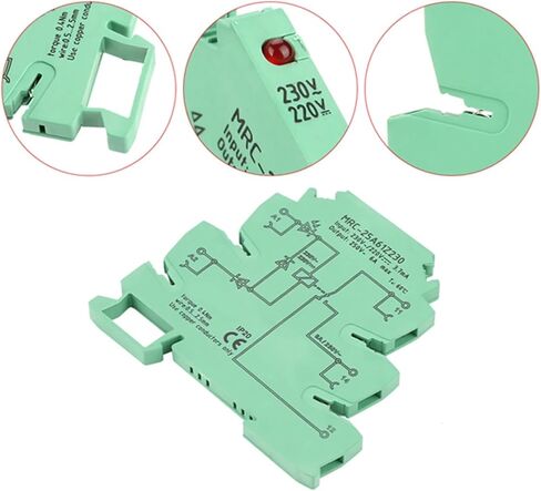 MRC-25A61Z230 التتابع الكهرومغناطيسي وحدة الترحيل وحدة الترحيل الإدخال 230VAC/220VDC 1NO 1 NC 6A in Saudi Arabia