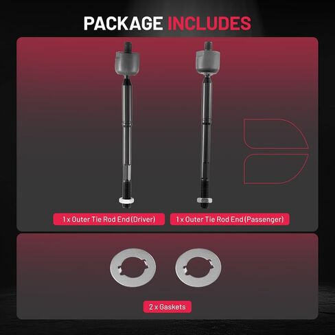 BDFHYK 2pcs Front Inner Tie Rod Ends Kit Compatible with Lexus 2007-2011 GS300 GS350 GS430 GS450h GS460, 2008-2014 IS F, 2010-2015 IS250 IS350 Replacement for EV800244 in Saudi Arabia