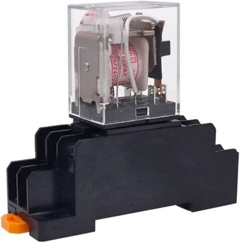 Miniature Coil Generalel ectromagnetic Intermediate Relay Switch with Base LED MY2NJ/3NJ/3NJ HH54P AC110V in Saudi Arabia