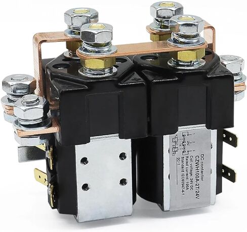 DC Dual Coil Switching Contact for Electric Vehicle CZWH100A-2T 100A DC Contactor 2NO2NC 84V in Saudi Arabia