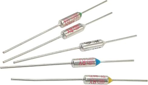 RY Thermal Fuse ، مفتاح التحكم في درجة الحرارة 250 فولت ، 10A/15A تصنيف تيار ، خيارات درجة حرارة متعددة 60-280 درجة مئوية ، حزمة 10/100 (10A 216 درجة) in Kuwait