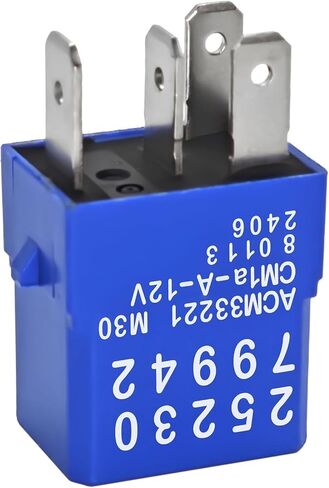2PCS Compatible with Nissan/Infiniti 25230-79942 Relay (Replaces 25230-79943) 4-Pin 12V Blue Micro-ISO — Engine Bay IPDM/Cabin Fuse Box — A/C • Blower • Fuel Pump • Ignition • Accessory in Saudi Arabia