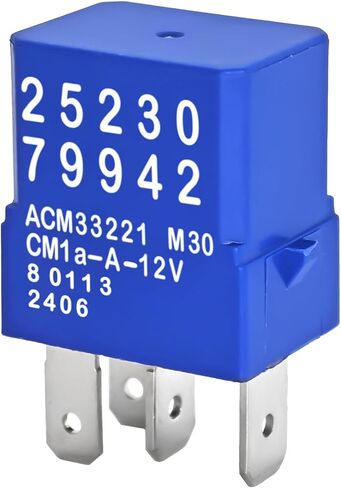 2PCS Compatible with Nissan/Infiniti 25230-79942 Relay (Replaces 25230-79943) 4-Pin 12V Blue Micro-ISO — Engine Bay IPDM/Cabin Fuse Box — A/C • Blower • Fuel Pump • Ignition • Accessory in Saudi Arabia