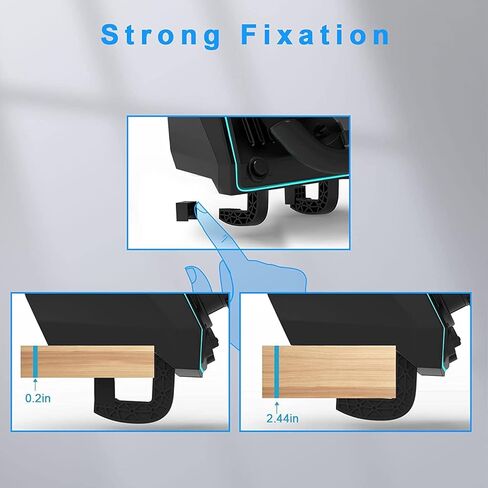 NBCP Xbox One Racing Wheel with Hall Effect Pedals, 900°/ 1080° Rotation Steering Wheel, Dual-Motor Feedback, Compatible with Xbox Series X|S, Xbox One, Switch and PC in Kuwait