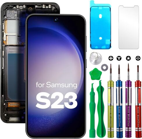 LCD Screen Replacement for iPhone 13 6.1 inch (A2482, A2631, A2634, A2635, A2633) Touch Screen Repair Kit with Tool Set Display Digitizer Frame Assembly in Saudi Arabia