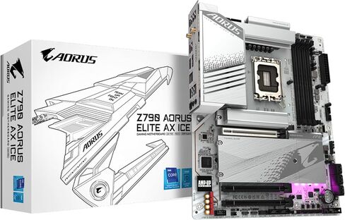 GIGABYTE Z790 AORUS PRO X WIFI7 LGA 1700 Intel Z790 X ATX Motherboard with DDR5, 5* M.2, PCIe 5.0, USB 3.2 Type-C, Wi-Fi 7, 5GbE LAN, Q-Flash Plus, EZ-Latch Plus in Kuwait