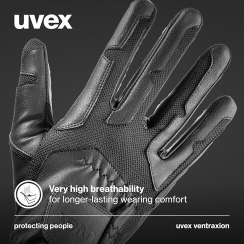 Uvex Stretchable & Breathable Horse Riding Gloves (Western/English) for Women & Men, ventraxion in Saudi Arabia