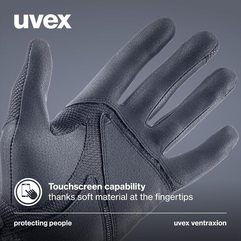 قفازات ركوب الخيل Uvex قابلة للتمدد وقابلة للتنفس (غربية/إنجليزية) للنساء والرجال، فينتراكسيون in Kuwait