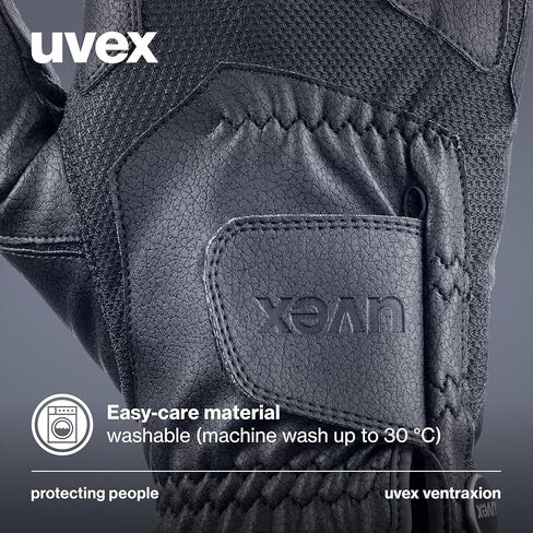 قفازات ركوب الخيل Uvex قابلة للتمدد وقابلة للتنفس (غربية/إنجليزية) للنساء والرجال، فينتراكسيون in Kuwait