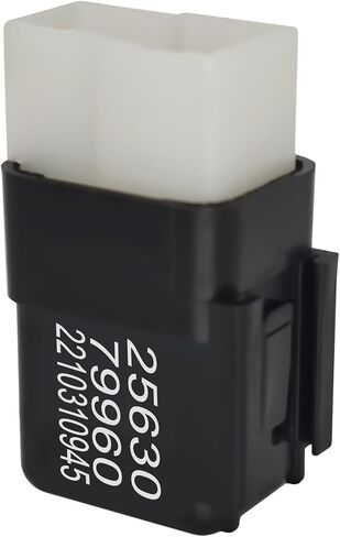 HR159T Horn Relay (Pack of 2)-25630-79960 12VDC 15A 3-Pin Relay متوافق مع Nissan 200SX 240SX 300ZX 350Z 370Z (1989-1998) in Kuwait