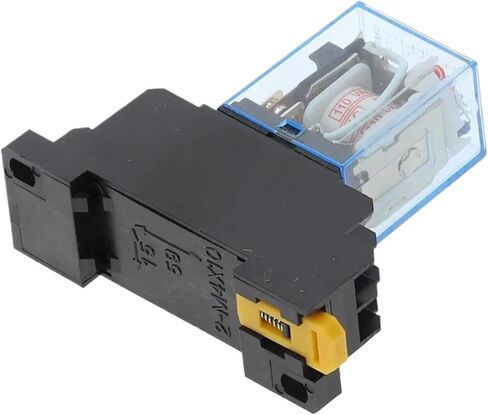 8Pin Coil Power Relay DPDT LY2NJ HH62P HHC68A-2Z مع قاعدة المقبس AC 12V in Saudi Arabia