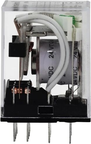 Relay MY4P HH54P MY4NJ Coil General DPDT Micro Mini Electromagnetic Relay Switch with Socket Base LED 36V DC in Saudi Arabia