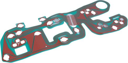 25044897 Instrument Cluster Printed Circuit Board for Chevy Truck 1981-1987 Printed Circuit Board with Gauges w/o Tach Cluster Circuit Board in Saudi Arabia