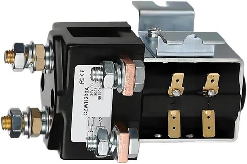 CZWH200A DC contactor high Current contactor Suitable for Battery Vehicles Cars Cleaning Vehicles 12V 1NO1NC in Saudi Arabia