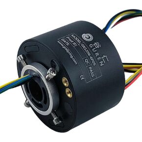 Wire joint connector through hole conductive slip ring inner diameter 12.7mm electrical connection connector rotary connector in Saudi Arabia