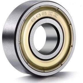 608ZZ Ball Bearings, 8mm x 22mm x 7mm, Double Metal Shielded Deep Groove, 10-Pack, for Skateboard and Industrial Use in Saudi Arabia