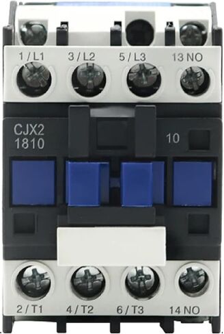 CJX2-1810 LC1 AC Contactor 18a 3 Phase 3-Pole No Coil Voltage 50/00Hz DIN Rail apted 3p+1NO Open AC 24V in Kuwait
