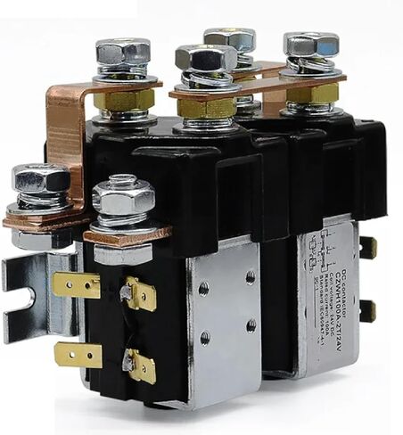 DC Dual Coil تبديل الاتصال للسيارة الكهربائية CZWH100A-2T 100A DC الموصل 2NO2NC 12V in Kuwait