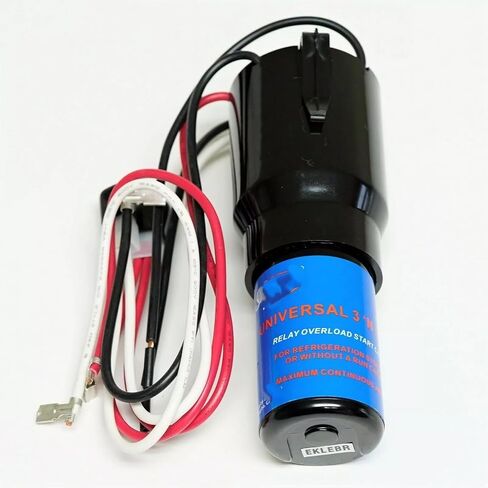 URCO810 ترحيل ترحيل الثلاجة الزائد بدء تشغيل مكثف 3-N-1-لضاغطات 1/12-1/5 حصان (HP) في 115 فولت-ثلاجة 3N1 ترحيل التحميل الزائد مكثف in Kuwait