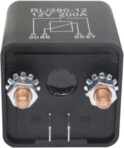 ترحيل طاقة السيارات ، 12V-60V 200A ترحيل بدء التشغيل الثقيل ، السعة الحالية العالية (100A 60V) in Saudi Arabia