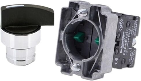 2mm Metal Selector Switch XB2BJ21C Long Handle Knob 2 Gear Self-Locking 1 Normally Open in Saudi Arabia