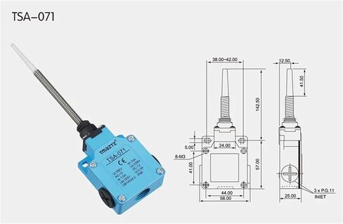 TSA-071 Travel Switch Limit/micros Switch Waterproof, Oil Proof 2000Ten Thousand Mechanical Life in Saudi Arabia