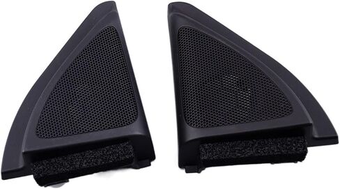 1 زوج للسيارة الأمامية مكبر صوت مكبر صوت Tenter Twister Triangle Cover Panel متوافق مع Toyota Corolla 2006 2007 2008 2008 2010 2011 2012 2013 in Kuwait