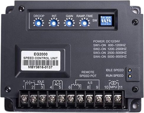 Speed Control Unit EG2000 Speed Governor EG2000 Speed Controller EG 2000 Replace Engine Speed Governor Controller EG2000 in Saudi Arabia