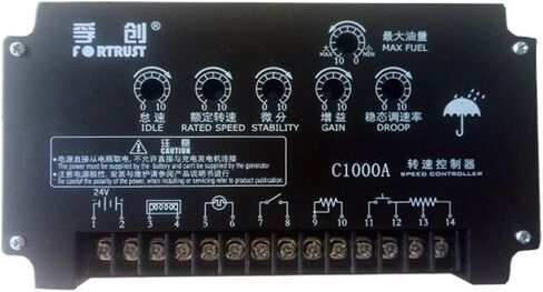C1000A Diesel Generator SPEED SPEED Controller C1000 A وحدة التحكم في السرعة C1000A Genset Speed ​​Governor C100 in Saudi Arabia