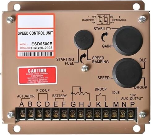 Speed Control Unit ESD5500E Speed Governor ESD 5500E Generator Speed Controller Module 5500E Engine Governor ESD 5500 in Saudi Arabia