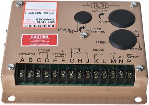Speed Control Unit ESD5500E Speed Governor ESD 5500E Generator Speed Controller Module 5500E Engine Governor ESD 5500 in Saudi Arabia