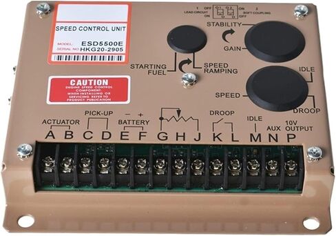 Speed Control Unit ESD5500E Speed Governor ESD 5500E Generator Speed Controller Module 5500E Engine Governor ESD 5500 in Saudi Arabia