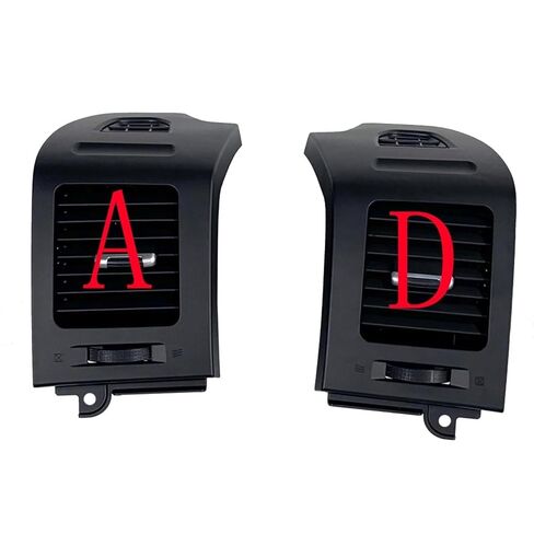 Internal Air Vent Outlet Compatible for Mitsubishi Pajero Montero V87 V93 V95 V97 V98 2007-2022 Instrument Panel Board A/C Air Conditioner(Style A) in Kuwait