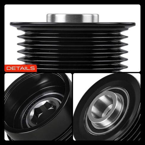 A-Premium Alternator Freewheel Clutch Pulley Compatible with Toyota Camry, RAV4, Highlander, Tundra, Sienna, 4Runner, Avalon, Venza, FJ Cruiser & Lexus RX350, ES350, IS250, IS350, GS300, GS350 in Saudi Arabia