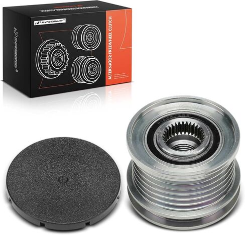 A-Premium Alternator Freewheel Clutch Pulley Compatible with Mini Cooper 2002-2016 1.6L, 6 Grooves Clockwise in Saudi Arabia