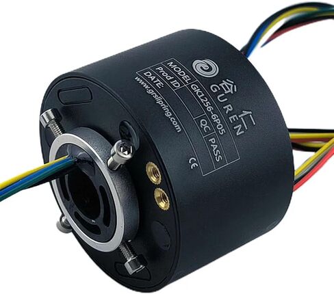 Wire joint connector through hole conductive slip ring inner diameter 12.7mm electrical connection connector rotary connector in Saudi Arabia